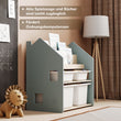 Kinderregal Montessori 2in1 - zart blau