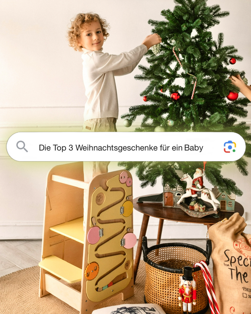 Die Top 3 Weihnachtsgeschenke für ein Baby.