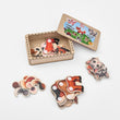 BusyKids Lernpuzzle aus Holz mit Tieren – 30 Teile
