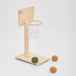 BusyKids Kinder-Basketballkorb aus Holz zum Aufstellen