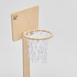BusyKids Kinder-Basketballkorb aus Holz zum Aufstellen