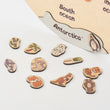 BusyKids Holz-Weltkarte mit magnetischen Tierfiguren