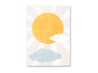 BusyKids Leinwandbild SUN für das Kinderzimmer