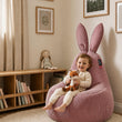 Kinder-Sitzsack Mommy Rabbit – weicher und robuster FEEL-Cordstoff
