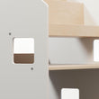 Kinderregal Montessori 2in1 - Weiß