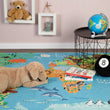 Kinderteppich Torino kids 233 WORLD MAP