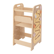 Multifunktionaler wachsender Lernturm 5-in-1 - Play XL - Mintgrün/Gelb