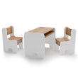 Kindermöbel-Set TIMI: Tisch mit zwei/einem Stuhl