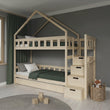 BusyKids Etagenbett MAMI-TWIN mit Aufbewahrungstreppe 90 x 200 cm