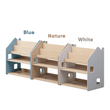 Kinderregal Montessori 2in1 - zart blau