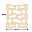 BusyKids Climbway ONE – modulares Kletterpanel mit Klimmzugstange