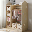 Offener Kinderkleiderschrank in Form eines Hauses BusyKids
