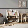Kinderregal Montessori 2in1 - Weiß