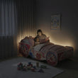 Kinderbett PRINCESS mit Grafik und Matratze - 140 x 70/160 x 80 cm