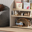 Kinderregal Montessori 2in1 - Weiß
