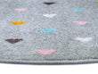 Kinderteppich Adventures 105952 Grau – Rund