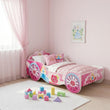 Kinderbett PRINCESS mit Grafik und Matratze - 140 x 70/160 х 80 cm