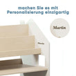 Kinderregal Montessori 2in1 - Weiß