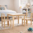 BusyKids – Birkenset aus Tisch und Stühlen