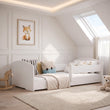 Montessori-Kinderbett LEO 160 × 80 / 140 × 70 cm mit Rausfallschutz