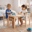 BusyKids – Birkenset aus Tisch und Stühlen