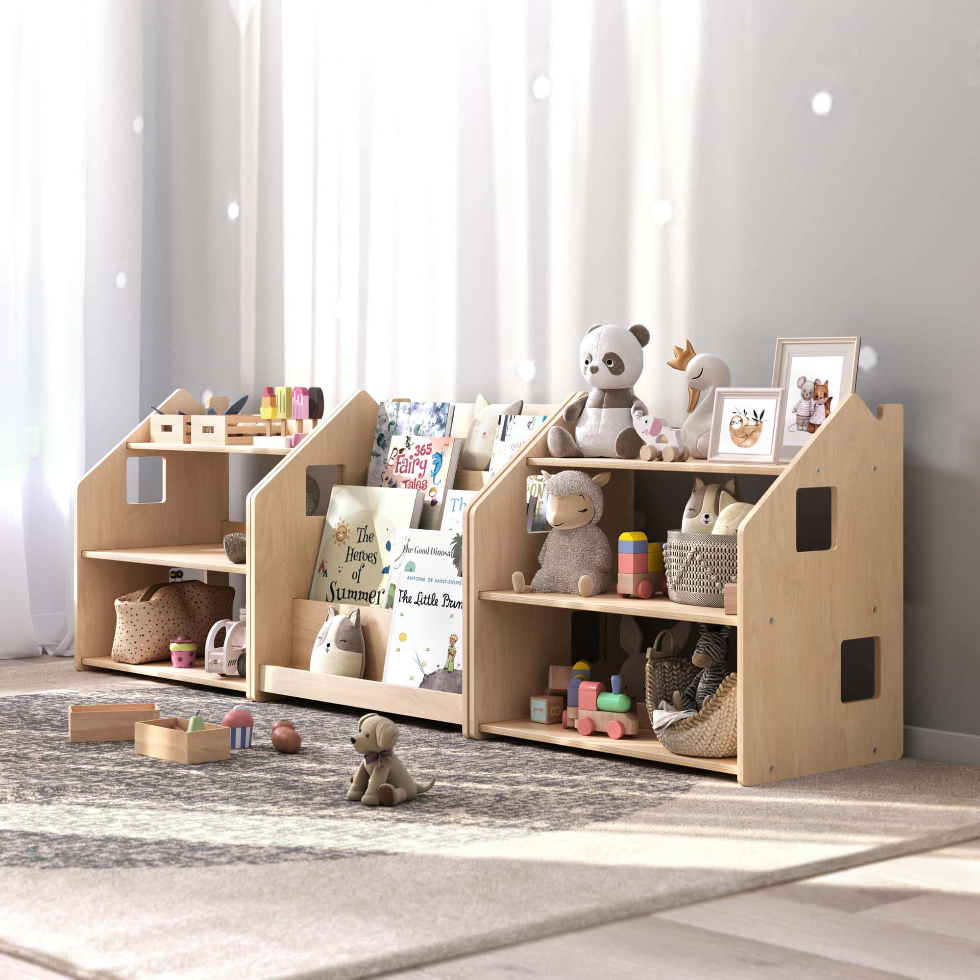 Kaufen Sie ein Spielzeugregal im Online-Shop von Busy Kids –