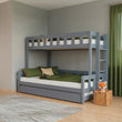 BusyKids Etagenbett FOXY-ONE mit seitlicher Leiter 90 x 200 / 120 x 200 cm