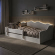 Montessori-Bodenbett EMMA 140 × 70 / 160 × 80 cm – Weiß