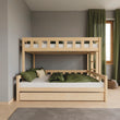 BusyKids Etagenbett FOXY-ONE mit seitlicher Leiter 90 x 200 / 120 x 200 cm