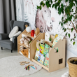 Bücherregal & Spielzeugregal Set BusyKids - Limitierte Auflage