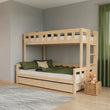 BusyKids Etagenbett FOXY-ONE mit seitlicher Leiter 90 x 200 / 120 x 200 cm