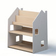Kinderregal Montessori 2in1 - Weiß