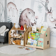 Bücherregal & Spielzeugregal Set BusyKids - Limitierte Auflage