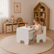 Kindermöbel-Set TIMI: Tisch mit zwei/einem Stuhl