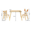Kindertisch mit 2 Stühlen