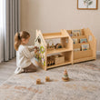 Bücherregal & Spielzeugregal Set BusyKids - Limitierte Auflage