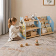 Bücherregal & Spielzeugregal Set BusyKids - Limitierte Auflage