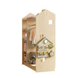Offener Kinderkleiderschrank in Form eines Hauses BusyKids