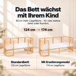 BusyKids MIRACLE Bettverlängerung für 7-in-1 Babybett mit Matratzenelement