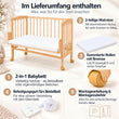 BusyKids MIRACLE 2-in-1 Beistellbett mit Matratze