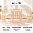 BusyKids MIRACLE 7-in-1 mitwachsendes Babybett mit Matratze