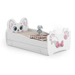Kinderbett KITTY mit Aufbewahrungsschublade - 140 x 70/160 x 80 cm