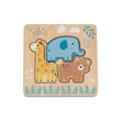 Mehrstufigen Puzzle „Tiere“ BusyKids
