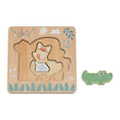 Mehrstufigen Puzzle „Tiere“ BusyKids