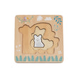 Mehrstufigen Puzzle „Tiere“ BusyKids