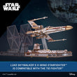Ugears 3D Holz-Mechanikbausatz Star Wars Luke Skywalker X-Wing Sternjäger