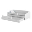 Kinderbett ERYK-MAX mit Zusatzbett 145 x 80 cm und Matratze