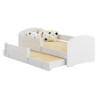 Kinderbett LUK-MAX mit Zusatzbett 145 x 80 cm und Matratze