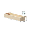 Wickeltisch Organizer 60 cm - Natura