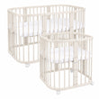 BusyKids MIRACLE 7-in-1 mitwachsendes Babybett mit Matratze
